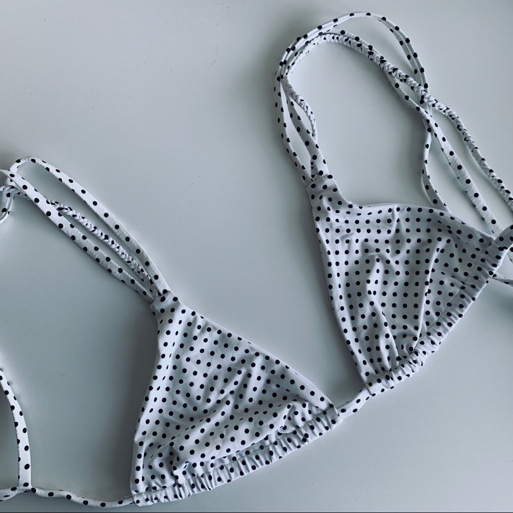 Frankie’s Bikini Polka Dot Bikini Top